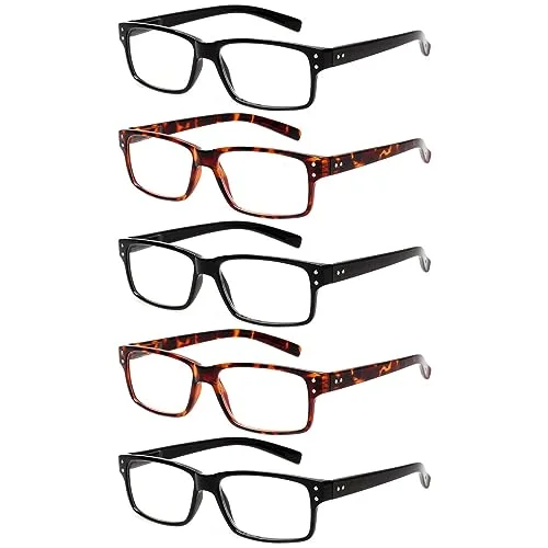 Eyeglasses for Men or Women made in Italy Rectangular Bronze 54-18-145 by Safilo