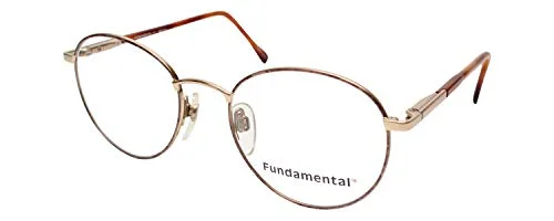 Eyeglasses for Men/Women made in Italy Round Palladium by Safilo 51-19-145