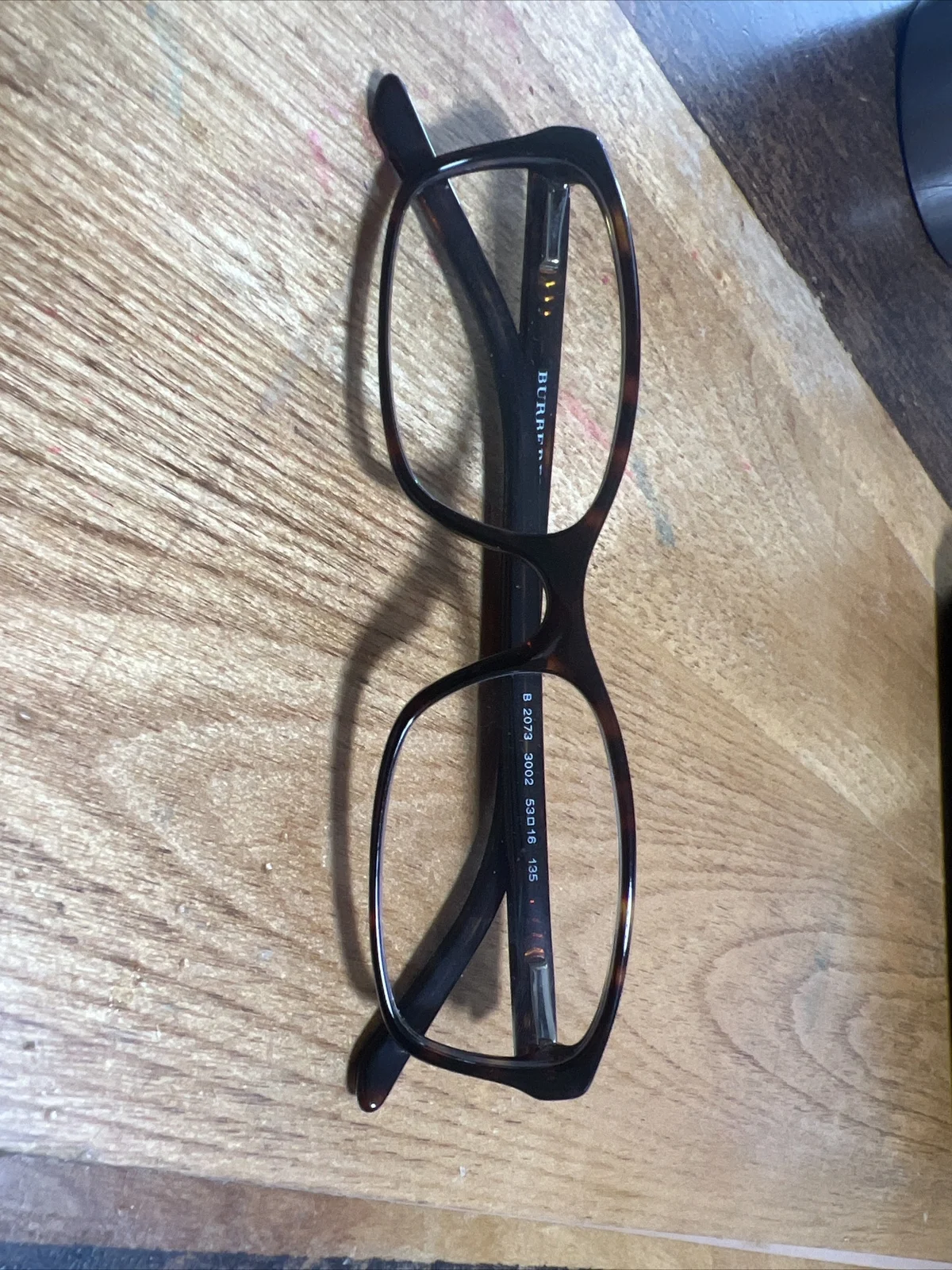 Made in Italy Burberry B2073 3002 Eyeglasses 53/16 135 2