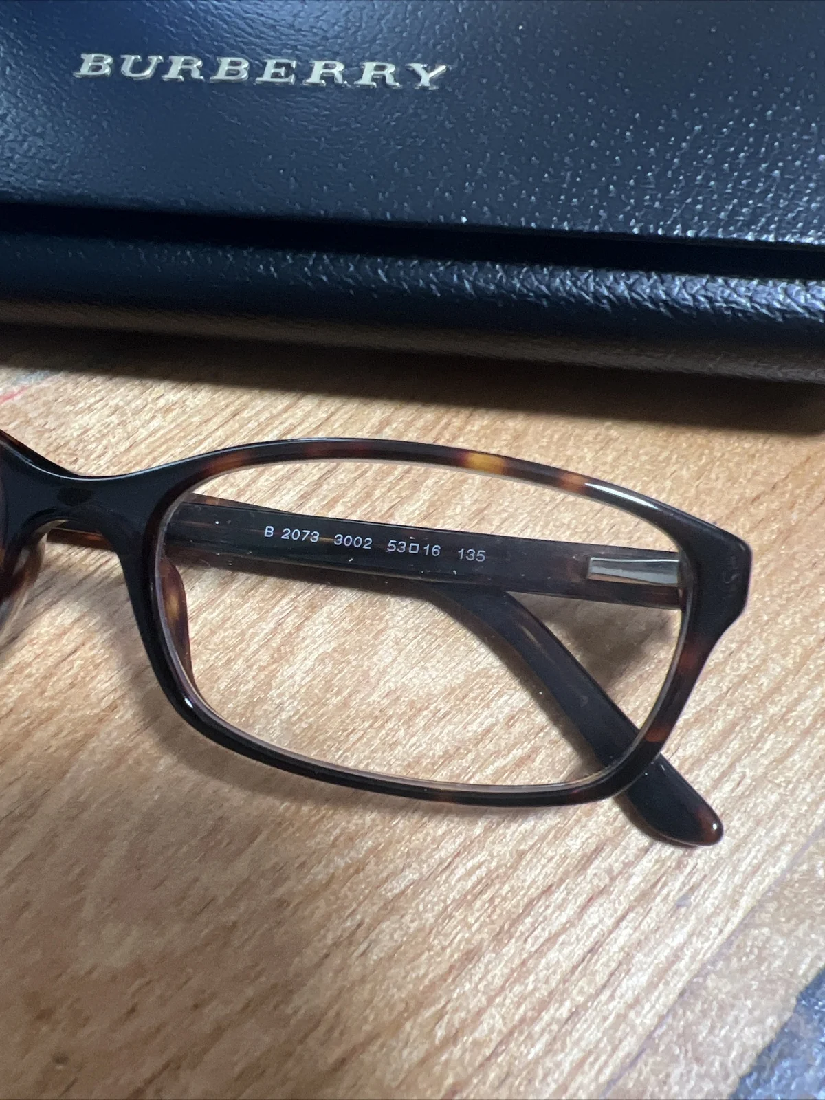 Made in Italy Burberry B2073 3002 Eyeglasses 53/16 135 4